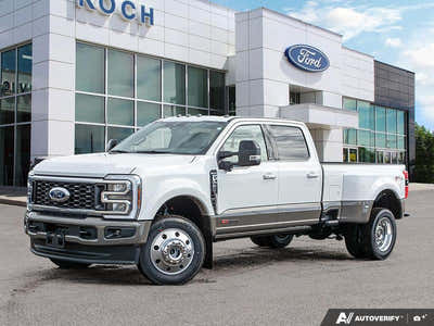 NEW 2026 Ford F-450 Super Duty
 King Ranch - Star White/marsh Grey Accent Exterior / JAVA LEATHER Interior - $136,787 - Stock #E60404 - VIN 1FT8W4DM0TEE06549