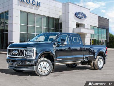 NEW 2026 Ford F-450 Super Duty Platinum - Agate Black Exterior - $136,458 - Stock #E60275 - VIN 1FT8W4DM9TED92070