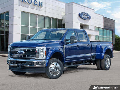 NEW 2026 Ford F-450 Super Duty XLT - Argon Blue Metallic Exterior - $100,514 - Stock #E60123 - VIN 1FT8W4DT4TED23679