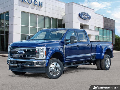 NEW 2026 Ford F-450 Super Duty XLT - Argon Blue Metallic Exterior - $100,514 - Stock #E60123 - VIN 1FT8W4DT4TED23679