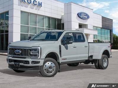 NEW 2026 Ford F-450 Super Duty Platinum - Avalanche Exterior - $132,339 - Stock #E60220 - VIN 1FT8W4DM7TED23460