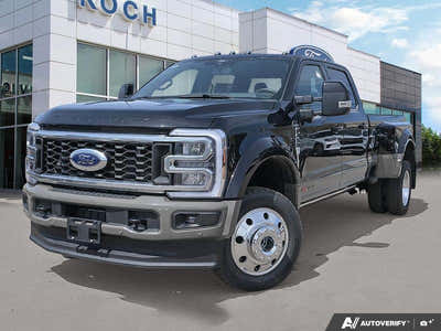 NEW 2026 Ford F-450 Super Duty King Ranch - Agate Black/marsh Grey Accent Exterior - $134,467 - Stock #E60219 - VIN 1FT8W4DM8TED28747