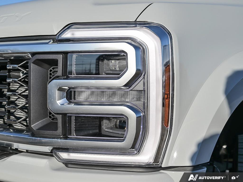 NEW 2026 Ford F-450 Super Duty Platinum - Avalanche Exterior / BLACK ONYX/BLUE LEATHER Interior - $133,238 - Stock #E60080 - VIN 1FT8W4DMXTEC29329 - Photo 10