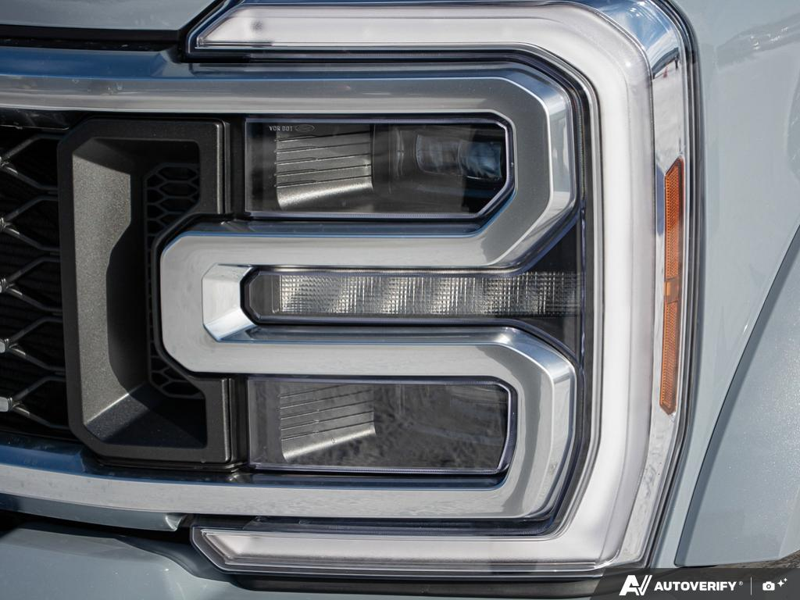 NEW 2026 Ford F-450 Super Duty Platinum - Glacier Gray Exterior / BLACK ONYX/BLUE LEATHER Interior - $136,288 - Stock #E60276 - VIN 1FT8W4DM7TED94268 - Photo 10