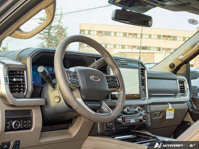 NEW 2026 Ford F-450 Super Duty
 Platinum - Carbonized Grey Metallic Exterior / SMOKED TRUFFLE LEATHER Interior - $137,908 - Stock #E60084 - VIN 1FT8W4DM8TEC27949