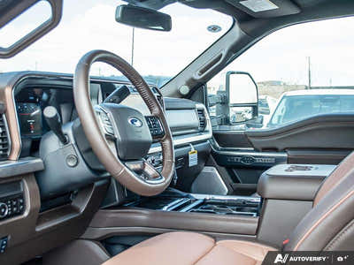 NEW 2026 Ford F-450 Super Duty King Ranch - JAVA LEATHER Interior - $134,877 - Stock #E60132 - VIN 1FT8W4DMXTEC26530