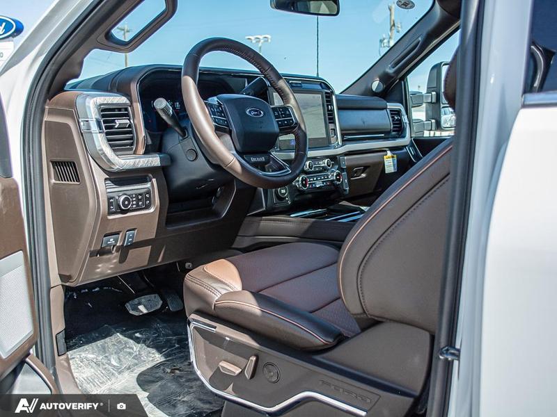 NEW 2026 Ford F-450 Super Duty King Ranch - Star White/marsh Grey Accent Exterior / JAVA LEATHER Interior - $133,528 - Stock #D60566 - VIN 1FT8W4DM0TED86495 - Photo 13