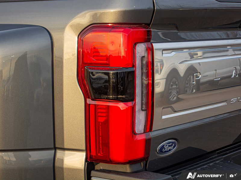 NEW 2026 Ford F-450 Super Duty Platinum - Carbonized Grey Metallic Exterior / SMOKED TRUFFLE LEATHER Interior - $136,908 - Stock #E60084 - VIN 1FT8W4DM8TEC27949 - Photo 12