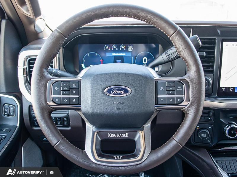 NEW 2026 Ford F-450 Super Duty King Ranch - Star White/marsh Grey Accent Exterior / JAVA LEATHER Interior - $133,528 - Stock #D60566 - VIN 1FT8W4DM0TED86495 - Photo 14