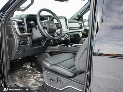 NEW 2026 Ford F-450 Super Duty Platinum - BLACK ONYX/BLUE LEATHER Interior - $135,188 - Stock #D60232 - VIN 1FT8W4DM9TED93929