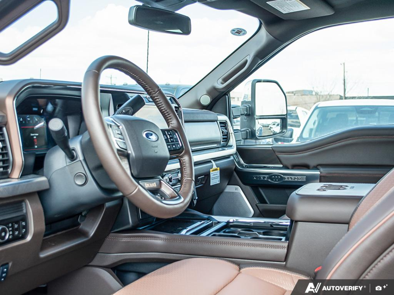 NEW 2026 Ford F-450 Super Duty King Ranch - Glacier Gray Exterior / JAVA LEATHER Interior - $138,877 - Stock #E60132 - VIN 1FT8W4DMXTEC26530 - Photo 13