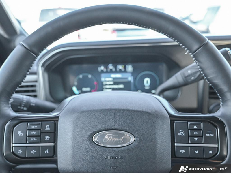 NEW 2026 Ford F-450 Super Duty Platinum - Avalanche Exterior / BLACK ONYX/BLUE LEATHER Interior - $133,238 - Stock #E60080 - VIN 1FT8W4DMXTEC29329 - Photo 14