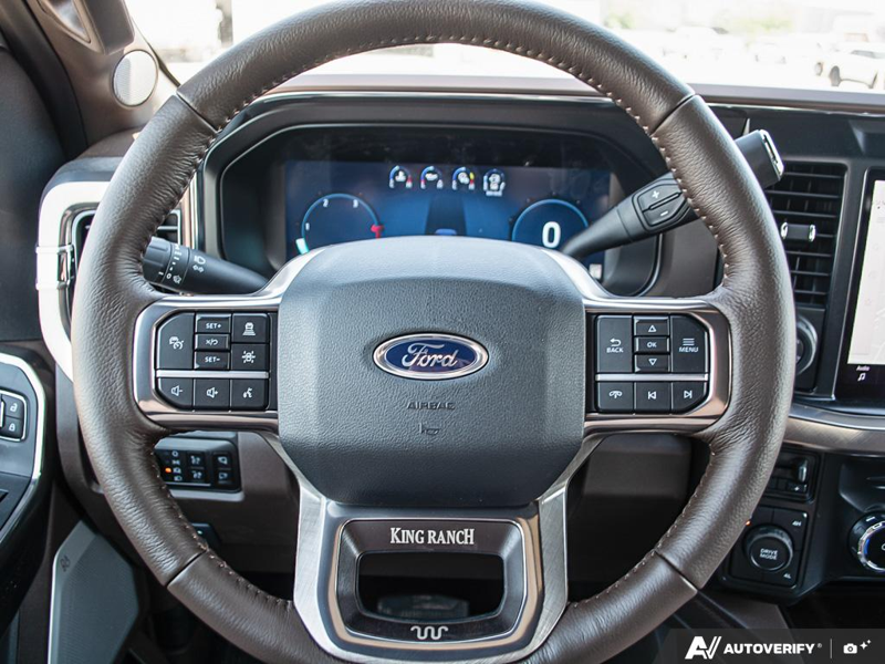 NEW 2026 Ford F-450 Super Duty King Ranch - Star White/marsh Grey Accent Exterior / JAVA LEATHER Interior - $140,787 - Stock #E60404 - VIN 1FT8W4DM0TEE06549 - Photo 14