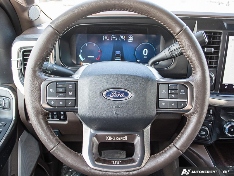NEW 2026 Ford F-450 Super Duty King Ranch - Glacier Gray Exterior / JAVA LEATHER Interior - $138,877 - Stock #E60132 - VIN 1FT8W4DMXTEC26530 - Photo 14