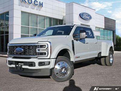 NEW 2026 Ford F-450 Super Duty Platinum - Avalanche Exterior - $134,238 - Stock #E60080 - VIN 1FT8W4DMXTEC29329