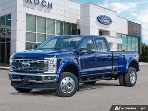 NEW 2026 Ford F-450 Super Duty XLT - Argon Blue Metallic Exterior - $104,514 - Stock #E60123 - VIN 1FT8W4DT4TED23679