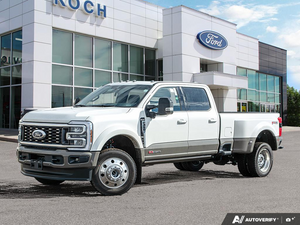 NEW 2026 Ford F-450 Super Duty King Ranch - Star White/marsh Grey Accent Exterior - $138,928 - Stock #E60509 - VIN 1FT8W4DM1TED85842