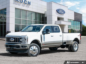 NEW 2026 Ford F-450 Super Duty King Ranch - Star White/marsh Grey Accent Exterior - $140,787 - Stock #E60404 - VIN 1FT8W4DM0TEE06549