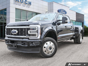NEW 2026 Ford F-450 Super Duty Platinum - Agate Black Exterior - $140,458 - Stock #E60275 - VIN 1FT8W4DM9TED92070