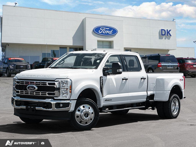 NEW 2026 Ford F-450 Super Duty XLT - Oxford White Exterior - $104,464 - Stock #D60625 - VIN 1FT8W4DT3TEE97016