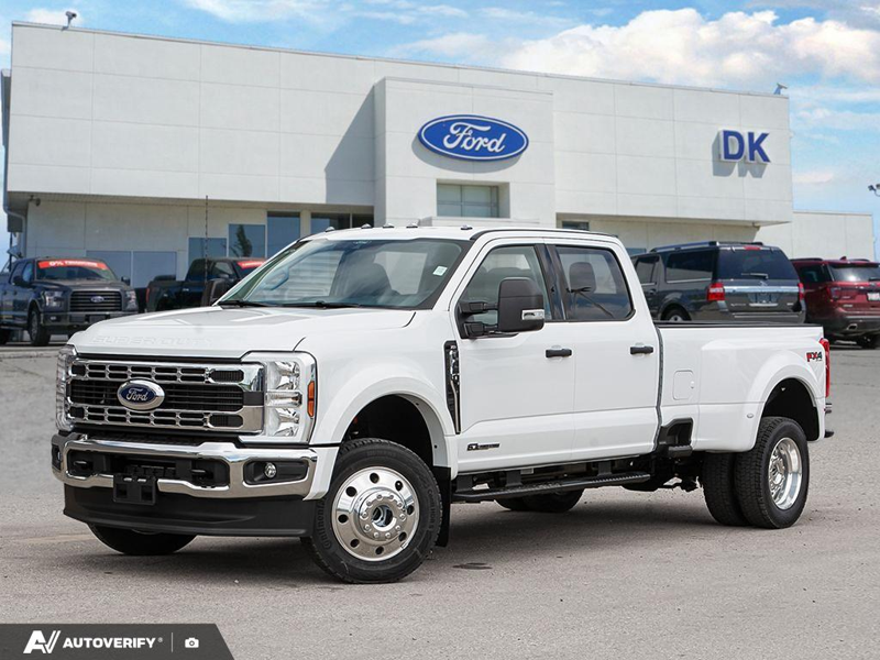 NEW 2026 Ford F-450 Super Duty XLT - Oxford White Exterior / MEDIUM DARK SLATE CLOTH Interior - $104,234 - Stock #D60628 - VIN 1FT8W4DT1TEF05128 - Photo 1
