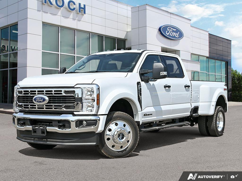 NEW 2026 Ford F-450 Super Duty XLT - Oxford White Exterior / MEDIUM DARK SLATE CLOTH Interior - $106,099 - Stock #E60873 - VIN 1FT8W4DT1TEE69473 - Photo 1