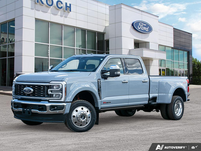 NEW 2026 Ford F-450 Super Duty King Ranch - Glacier Gray Exterior - $138,877 - Stock #E60132 - VIN 1FT8W4DMXTEC26530