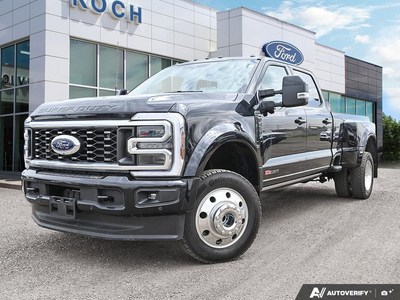 NEW 2026 Ford F-450 Super Duty Platinum - Agate Black Exterior - $135,458 - Stock #E60275 - VIN 1FT8W4DM9TED92070