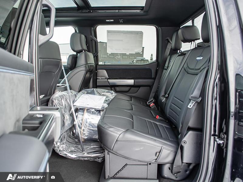 NEW 2026 Ford F-450 Super Duty Platinum - Agate Black Exterior / BLACK ONYX/BLUE LEATHER Interior - $135,188 - Stock #D60232 - VIN 1FT8W4DM9TED93929 - Photo 25