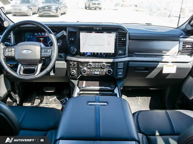 NEW 2026 Ford F-450 Super Duty Platinum - Agate Black Exterior / BLACK ONYX/BLUE LEATHER Interior - $137,459 - Stock #D60295 - VIN 1FT8W4DM2TED83646 - Photo 26