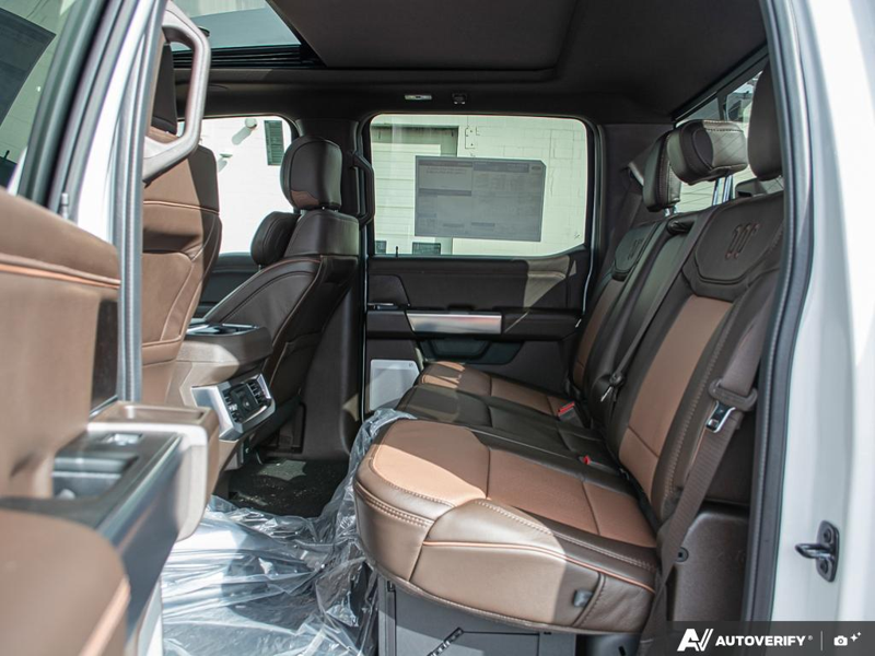 NEW 2026 Ford F-450 Super Duty King Ranch - Star White/marsh Grey Accent Exterior / JAVA LEATHER Interior - $133,928 - Stock #E60509 - VIN 1FT8W4DM1TED85842 - Photo 25