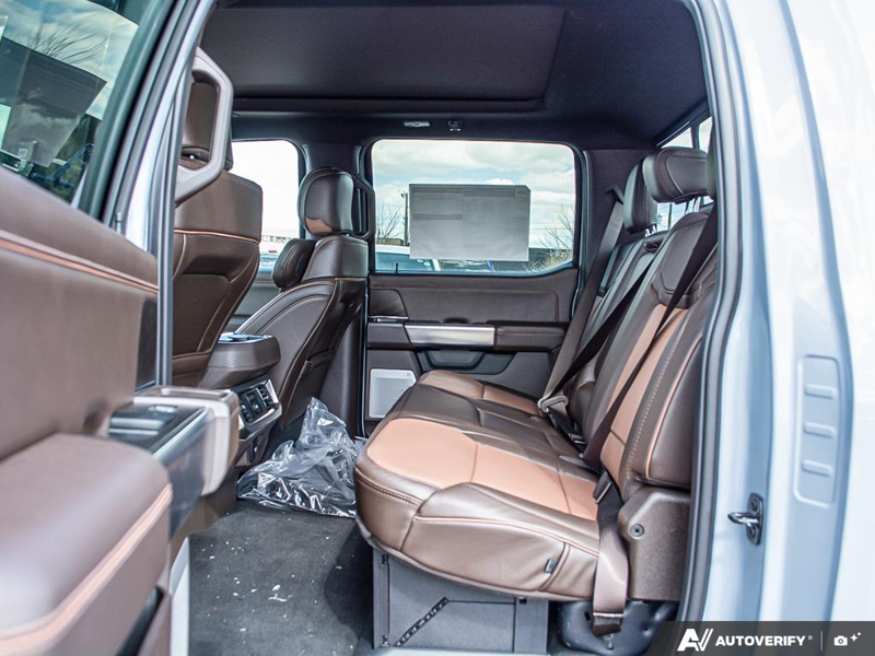 NEW 2026 Ford F-450 Super Duty King Ranch - Glacier Gray Exterior / JAVA LEATHER Interior - $133,877 - Stock #E60132 - VIN 1FT8W4DMXTEC26530 - Photo 25