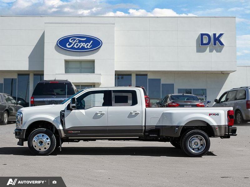 NEW 2026 Ford F-450 Super Duty King Ranch - Star White/marsh Grey Accent Exterior / JAVA LEATHER Interior - $133,528 - Stock #D60566 - VIN 1FT8W4DM0TED86495 - Photo 3