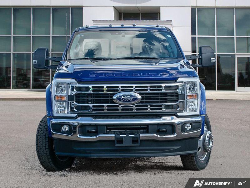 NEW 2026 Ford F-450 Super Duty XLT - Argon Blue Metallic Exterior / MEDIUM DARK SLATE CLOTH Interior - $99,514 - Stock #E60123 - VIN 1FT8W4DT4TED23679 - Photo 2