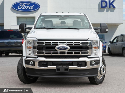 NEW 2026 Ford F-450 Super Duty XLT - Oxford White Exterior - $97,999 - Stock #D60628 - VIN 1FT8W4DT1TEF05128