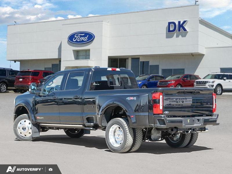 NEW 2026 Ford F-450 Super Duty Platinum - Agate Black Exterior / BLACK ONYX/BLUE LEATHER Interior - $137,459 - Stock #D60295 - VIN 1FT8W4DM2TED83646 - Photo 4