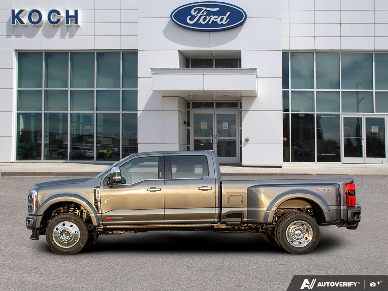 NEW 2026 Ford F-450 Super Duty Platinum - Carbonized Grey Metallic Exterior / SMOKED TRUFFLE LEATHER Interior - $136,908 - Stock #E60084 - VIN 1FT8W4DM8TEC27949 - Photo 3