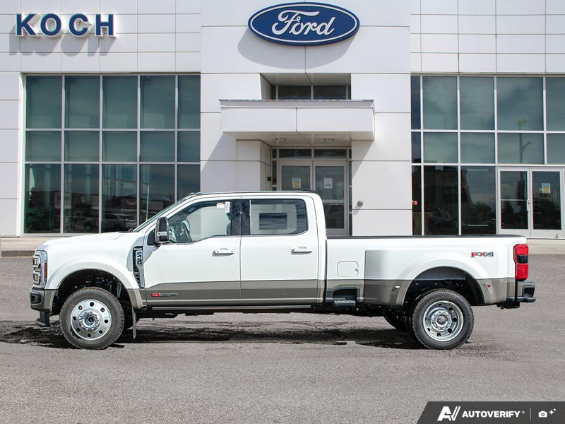 NEW 2026 Ford F-450 Super Duty King Ranch - Star White/marsh Grey Accent Exterior / JAVA LEATHER Interior - $133,928 - Stock #E60509 - VIN 1FT8W4DM1TED85842 - Photo 3