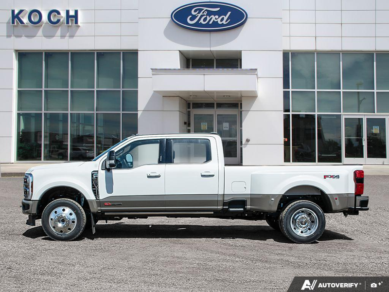 NEW 2026 Ford F-450 Super Duty King Ranch - Star White/marsh Grey Accent Exterior / JAVA LEATHER Interior - $140,787 - Stock #E60404 - VIN 1FT8W4DM0TEE06549 - Photo 3