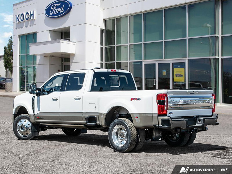 NEW 2026 Ford F-450 Super Duty King Ranch - Star White/marsh Grey Accent Exterior / JAVA LEATHER Interior - $140,787 - Stock #E60404 - VIN 1FT8W4DM0TEE06549 - Photo 4