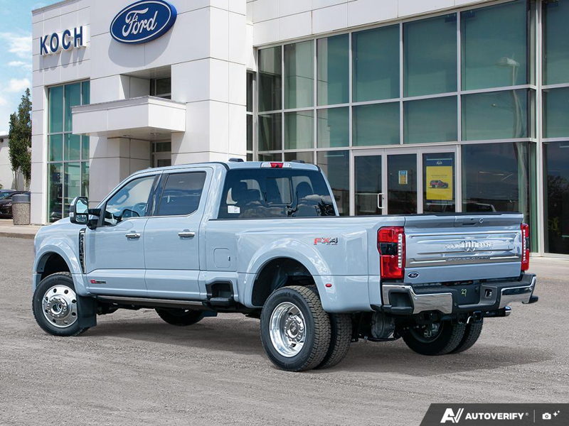 NEW 2026 Ford F-450 Super Duty King Ranch - Glacier Gray Exterior / JAVA LEATHER Interior - $133,877 - Stock #E60132 - VIN 1FT8W4DMXTEC26530 - Photo 4