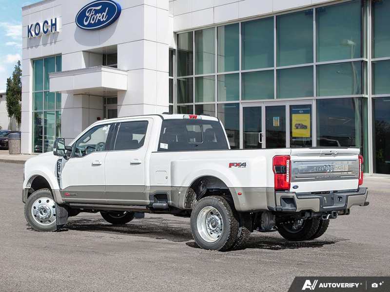 NEW 2026 Ford F-450 Super Duty King Ranch - Star White/marsh Grey Accent Exterior / JAVA LEATHER Interior - $130,928 - Stock #E60509 - VIN 1FT8W4DM1TED85842 - Photo 4