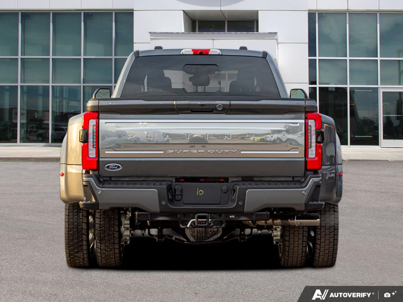 NEW 2026 Ford F-450 Super Duty Platinum - Carbonized Grey Metallic Exterior / SMOKED TRUFFLE LEATHER Interior - $136,908 - Stock #E60084 - VIN 1FT8W4DM8TEC27949 - Photo 5