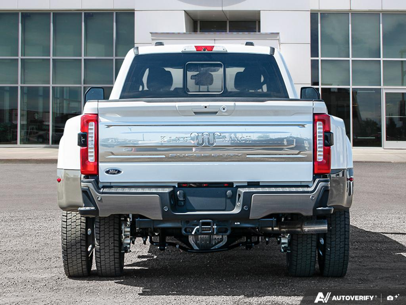 NEW 2026 Ford F-450 Super Duty King Ranch - Star White/marsh Grey Accent Exterior / JAVA LEATHER Interior - $140,787 - Stock #E60404 - VIN 1FT8W4DM0TEE06549 - Photo 5