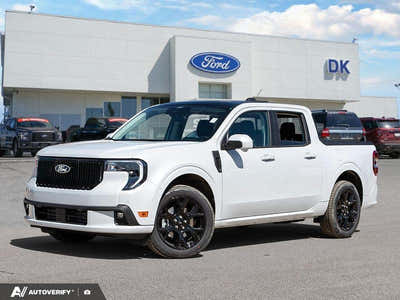NEW 2026 Ford Maverick Lobo High - Space White Metallic Exterior - $50,507 - Stock #D60438 - VIN 3FTCW8PA1TRA69065