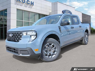 NEW 2026 Ford Maverick XLT - Azure Grey Metallic Tri-coat Exterior - $48,844 - Stock #E60612 - VIN 3FTTW8J38TRA80929