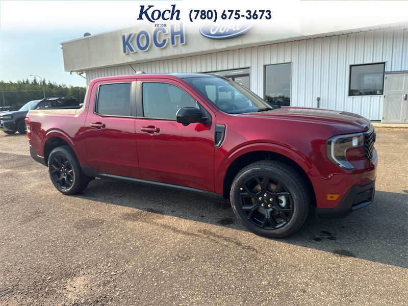 NEW 2026 Ford Maverick Lariat - Ruby Red Metallic Tinted Clearcoat Exterior / BLACK ONYX, ACTIVEX TRIMMED HEATED FRONT BUCKET SEATS Interior - $52,810 - Stock #A26245 - VIN 3FTTW8S3XTRA97763 - Photo 15