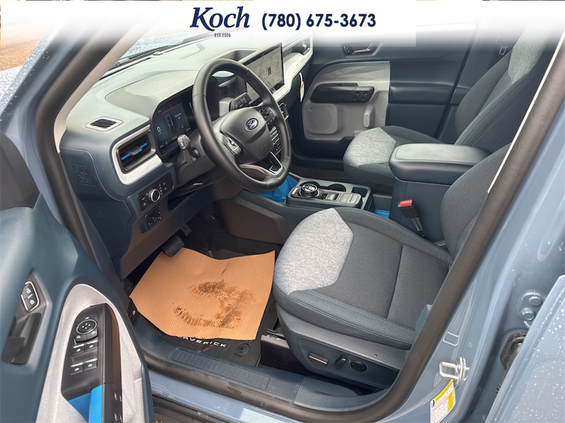 NEW 2026 Ford Maverick XLT - Azure Grey Metallic Tri-coat Exterior / BLACK CLOTH Interior - $48,990 - Stock #A26178 - VIN 3FTTW8J38TRA97178 - Photo 17