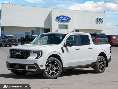 NEW 2026 Ford Maverick Lariat - Oxford White Exterior - $49,582 - Stock #D60441 - VIN 3FTTW8SA5TRA79797