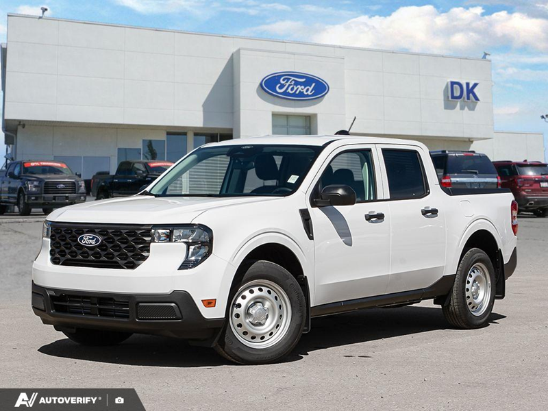 NEW 2026 Ford Maverick XL - Oxford White Exterior / BLACK ONYX LTHR TRIM Interior - $39,757 - Stock #D60560 - VIN 3FTTW8BA5TRA96406 - Photo 1
